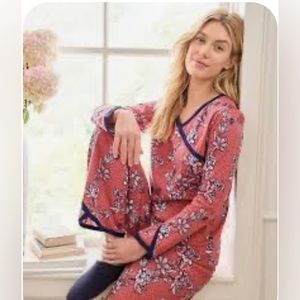 Garnet Hill Full Pajama Set Size Small